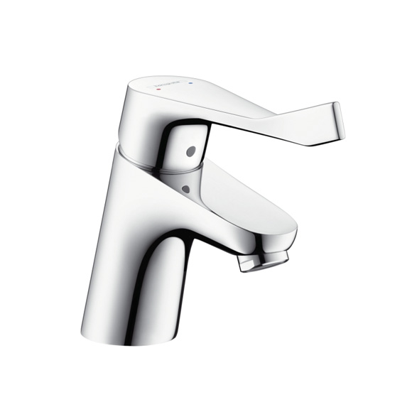 blive irriteret skovl Nævne hansgrohe Focus Care single-lever basin fitting 70 with extra long handle  with pop-up waste set - 31910000 | REUTER