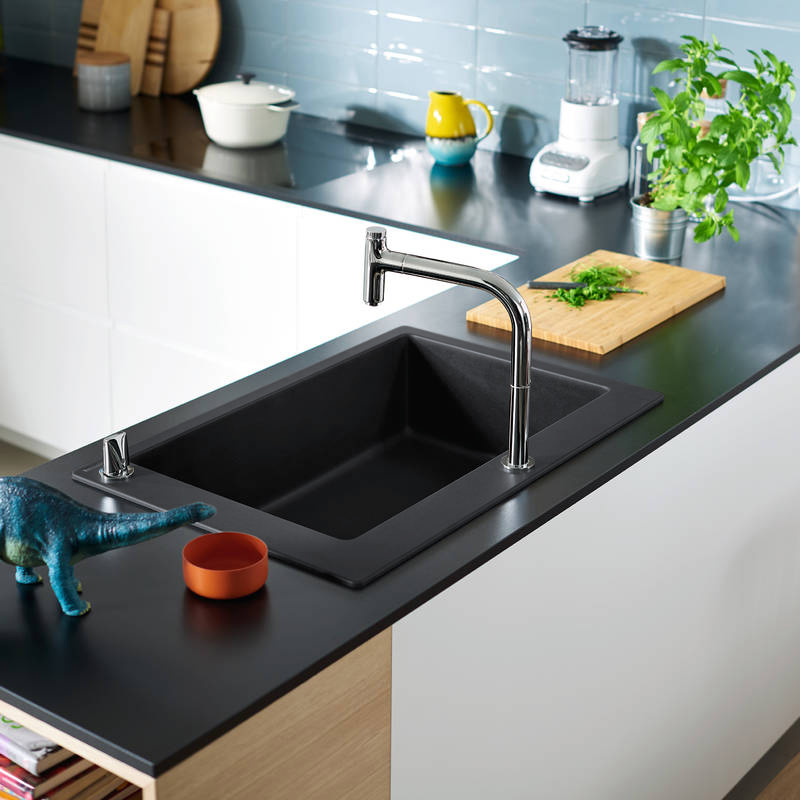 Hansgrohe C51 Kitchen Sink 660 Select, Kitchen Sink Unit Bunnings