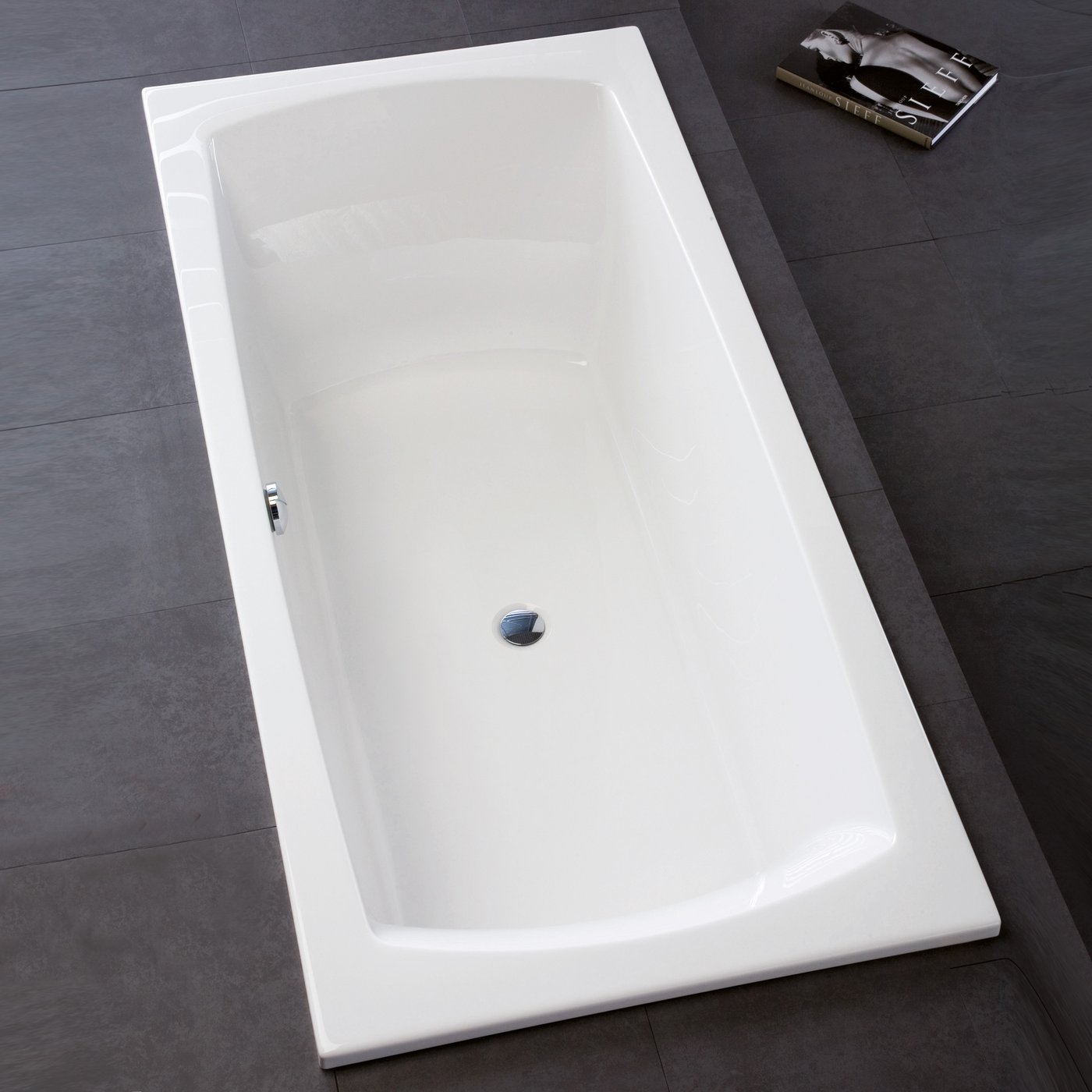 Hoesch LARGO Baignoire rectangulaire encastrée blanc - 3707.010 | REUTER
