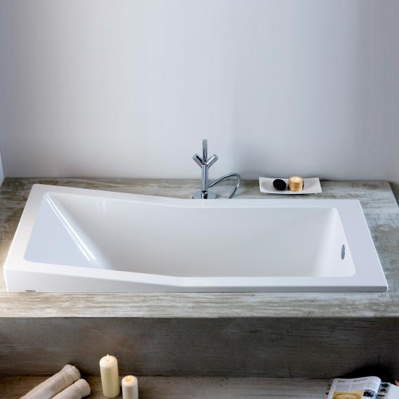 Hoesch FOSTER rectangular bath, built-in white