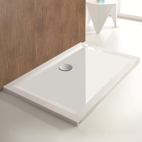 Hoesch MUNA rectangular/square shower tray white