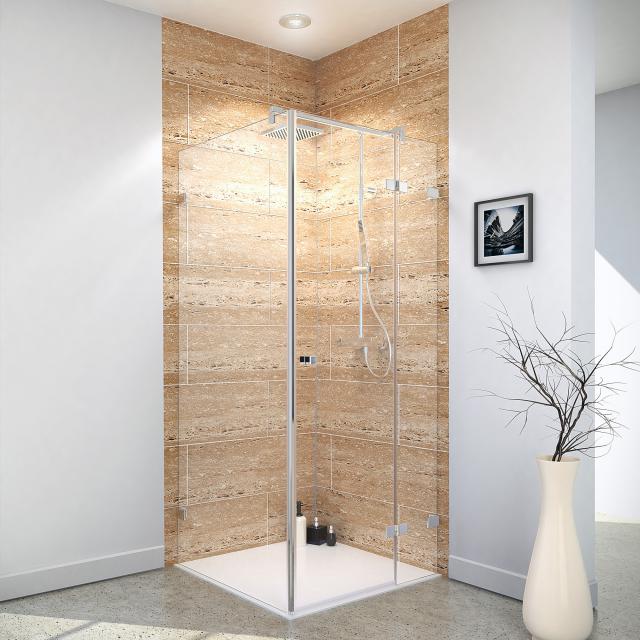 Reuter Kollektion Premium Free hinged door with fixed panel and side panel
