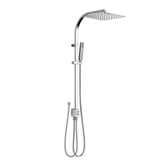 HSK AquaSwitch RS 500 shower set with super flat overhead shower
