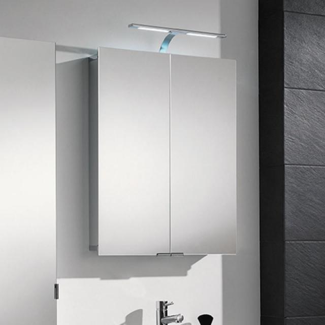 HSK ASP 300 LED aluminium mirror cabinet