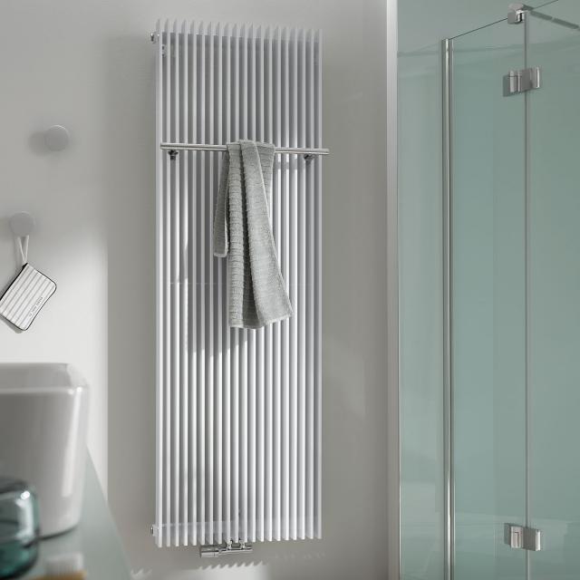 HSK Sky designer radiator for all hot water operation white, 1328 Watt
