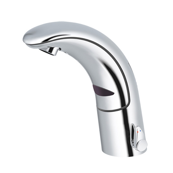 Conti+ IQ A10 Click basin fitting with IR sensor, with temperature control battery-powered, without waste set