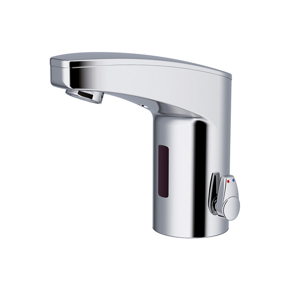 Conti+ maxx M10 basin fitting with IR sensor, with temperature control electric mains-operated