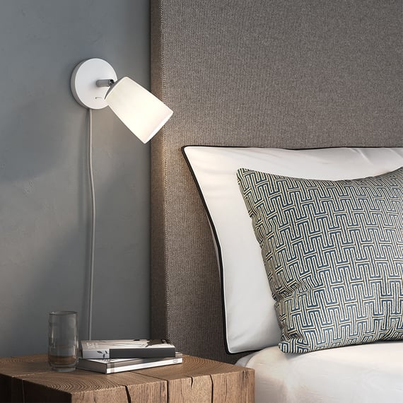 AVANLO Lampada Da Parete LED A Batteria – Senza Fili, Dimmerabile Con Telecomando, 3 Colori, Rotazione 360° E Base Magnetica