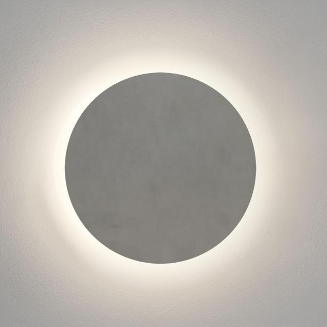 astro Concrete Eclipse Round 300 LED Wandleuchte