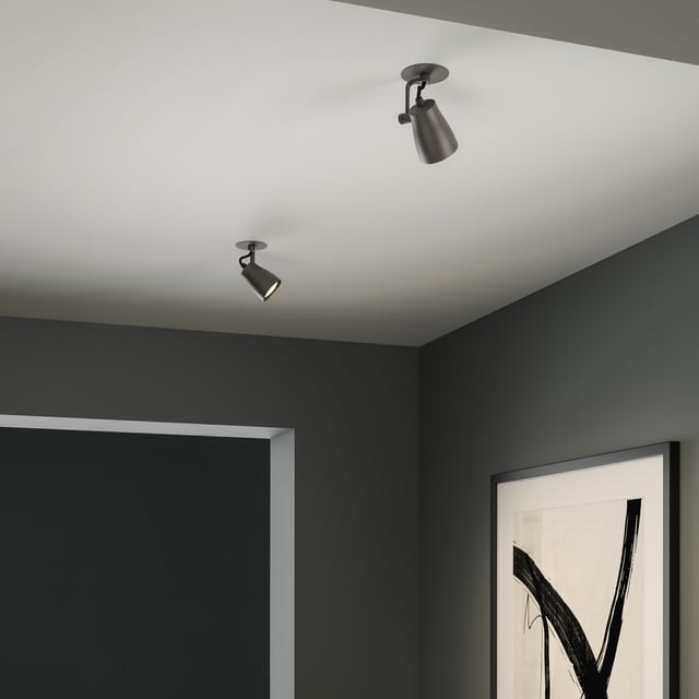 Set Da 3 Pezzi Faretto Da Incasso LED Bang Tondo Nichel, Foro Incasso 6 Cm Luce Bianco Caldo 953237