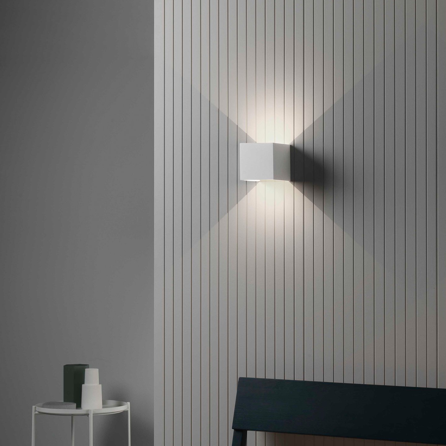 astro Pienza LED wall light made of gypsum - 1196006