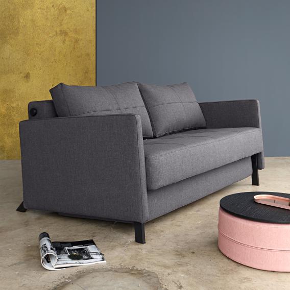 Innovation Living Cubed sofa bed with armrests - | REUTER