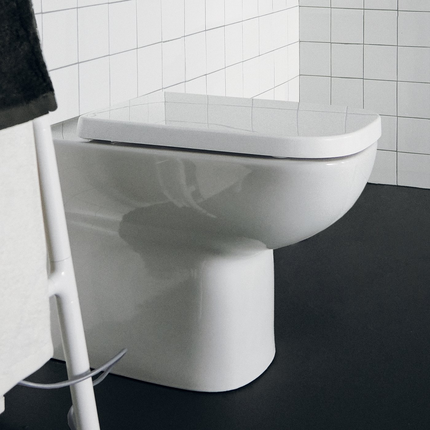 WC à Poser Ideal Standard I.life A - Évacuation Au Sol, Blanc, Design Contemporain - 7