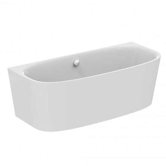 Ideal Standard Dea back-to-wall bath with panelling white, with filling function