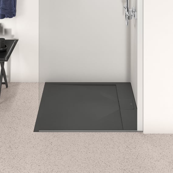 Ideal Standard I.life Duschwanne 90x90 Cm – Flach, Rutschfest, Mit Verstecktem Ablauf