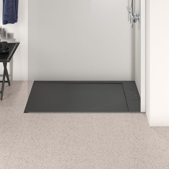 APS GN 1/1 Naturschiefer Tablett – 53x32,5 Cm Mit Anti-Rutsch-Füßen Für Buffet
