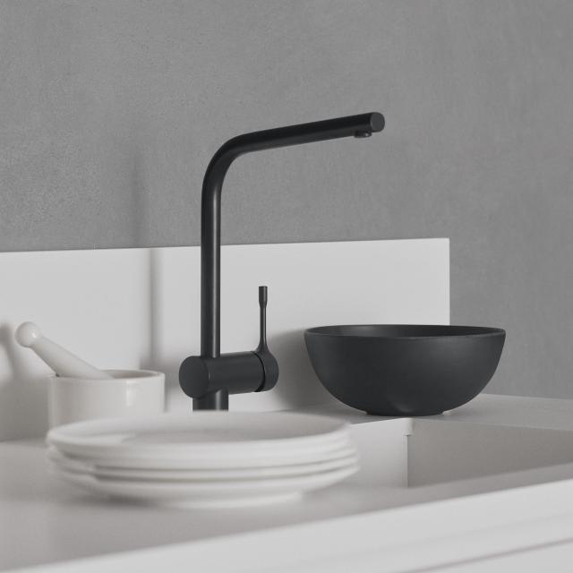 Ideal Standard CERALOOK single-lever kitchen mixer tap silk black