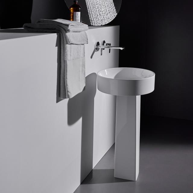 Ideal Standard Conca countertop washbasin white, with Ideal Plus