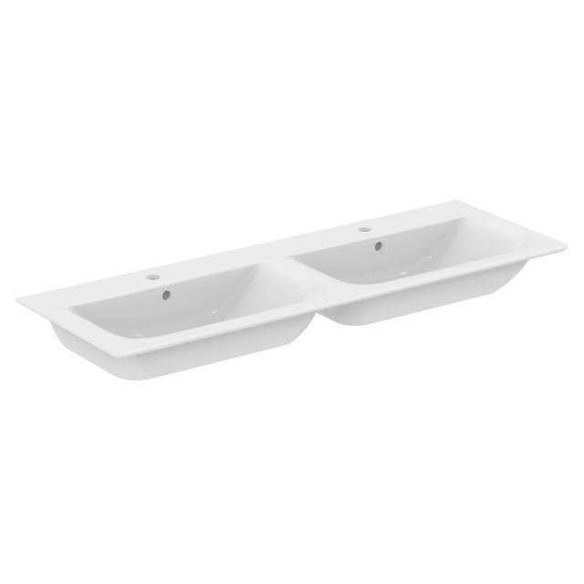 Ideal Standard Connect Air double vanity washbasin white, with Ideal Plus
