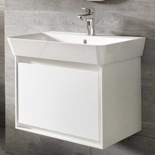 Ideal Standard Connect Air vanity unit with 1 pull-out compartment front white gloss / corpus matt white