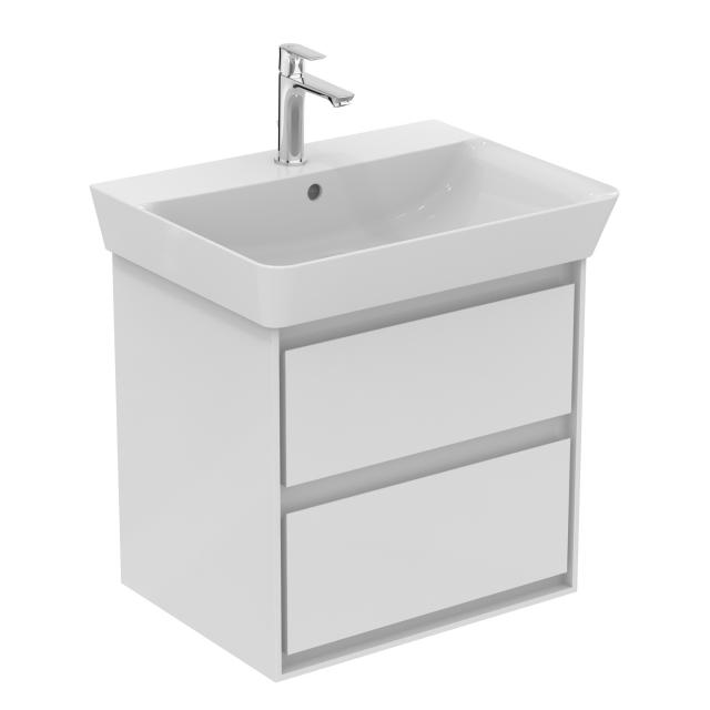 Ideal Standard Connect Air vanity unit with 2 pull-out compartments white gloss/matt white