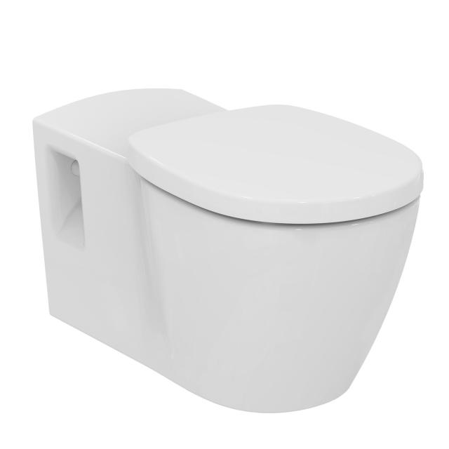 Ideal Standard Connect Freedom wall-mounted washdown toilet, barrier-free, rimless white