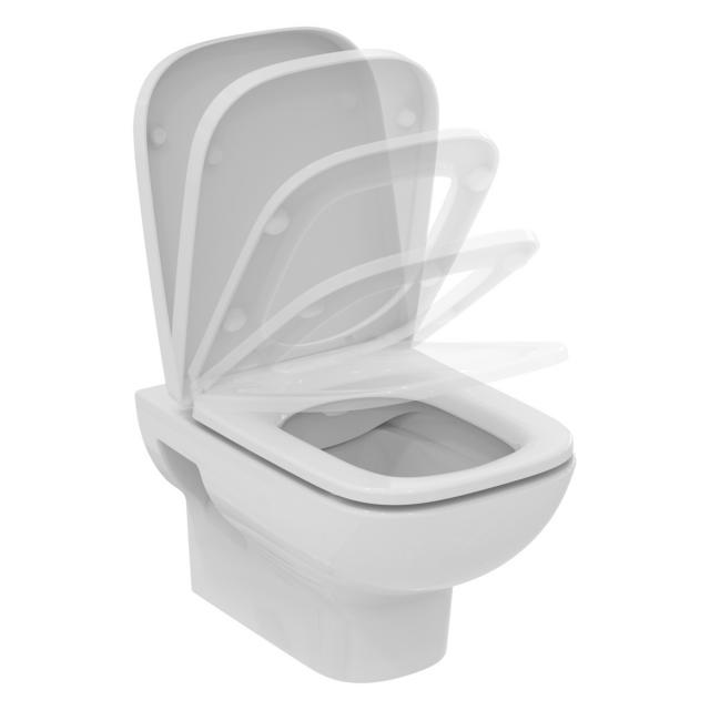 Ideal Standard i.life A Wand-Tiefspül-WC ohne Spülrand, mit WC-Sitz weiß