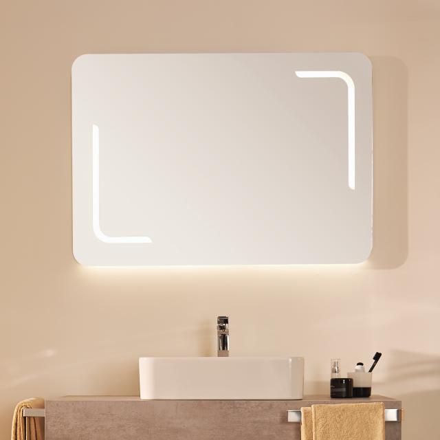 Ideal Standard Mirror & Light mirror with LED lighting, dimmable