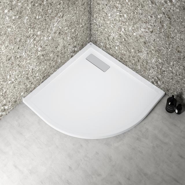 Ideal Standard Ultra Flat New quadrant shower tray complete Set white
