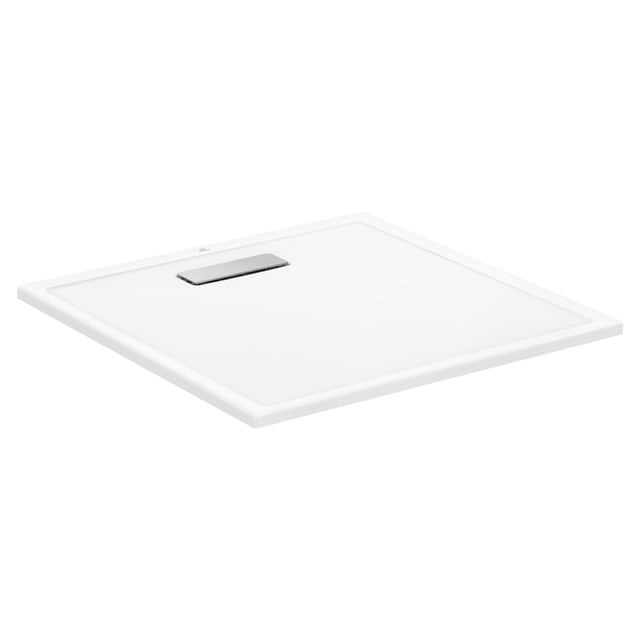 Roca Italia Duschwanne 80x80x4 Cm, Weiß – Quadratische Porzellan-Duschtasse Mit 8 Cm Höhe, Für Barrierearme Duschen | Modell A3740HM000