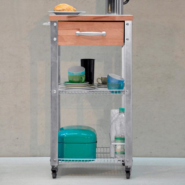 Jan Kurtz Cook kitchen trolley, 1 drawer