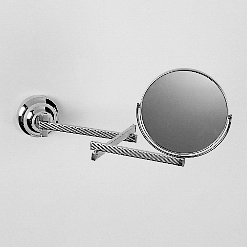 Jörger Aphrodite / Muschel beauty mirror Ø 160 mm chrome