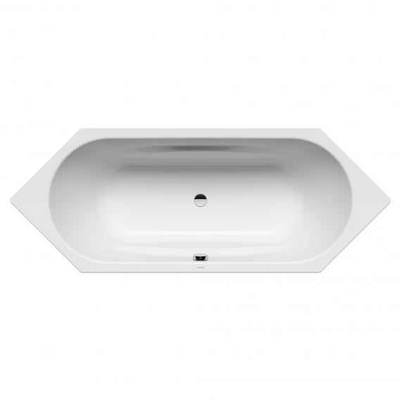 Kaldewei Vaio Duo 6 hexagonal bath, built-in white, with easy-clean finish