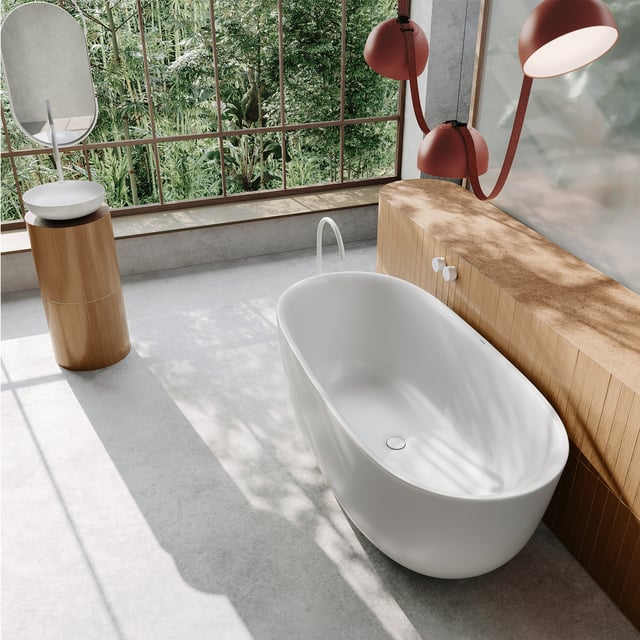 KALDEWEI MEISTERSTÜCK OYO DUO vasca da bagno freestanding, ovale