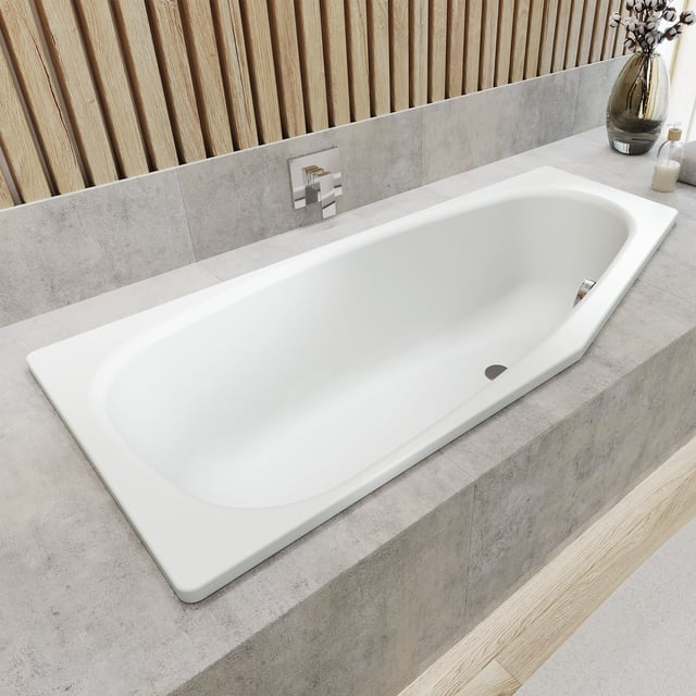 Vasca Da Bagno Little Star Vital Innovations - Plastica Con Schienale E Sedile Antiscivolo Bianca