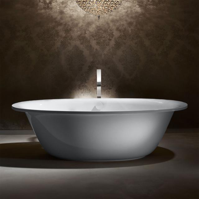Kaldewei Ellipso Duo Oval freestanding oval bath Antislip, white, panel