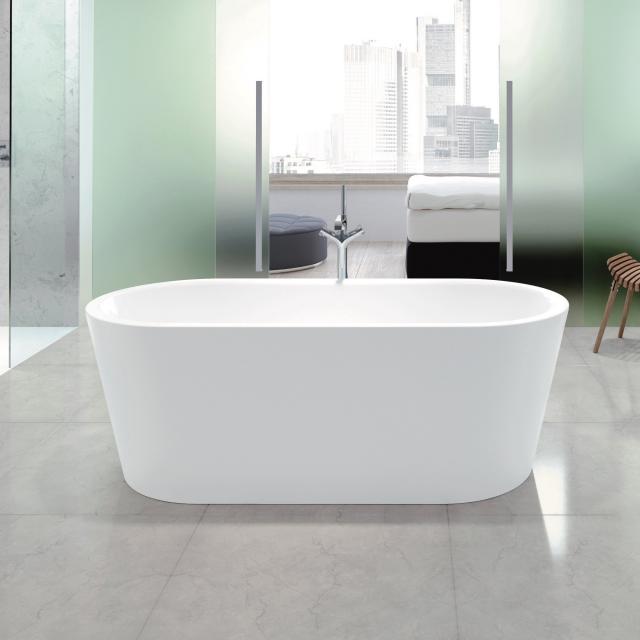 Kaldewei Meisterstück Classic Duo Oval freestanding bath white, with easy-clean finish, without filling function