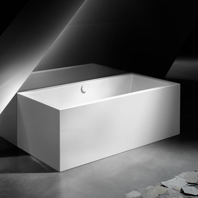 Kaldewei Meisterstück Conoduo 2 back-to-wall bath with panelling without filling function