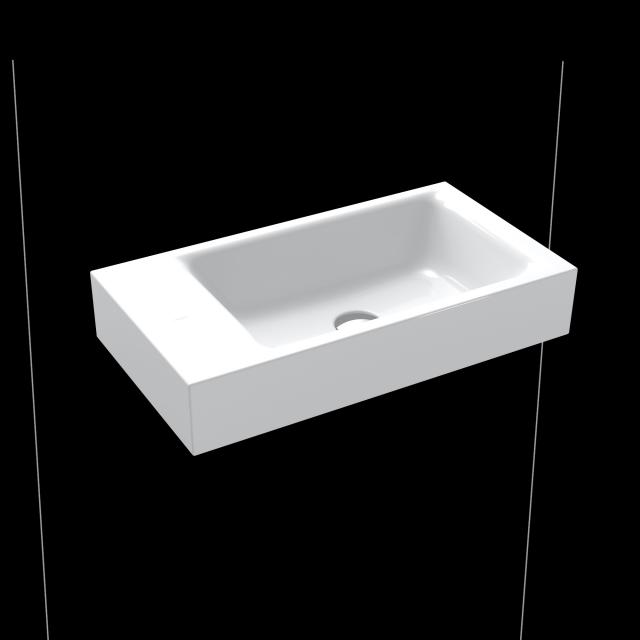 Kaldewei Puro hand washbasin white, without tap hole