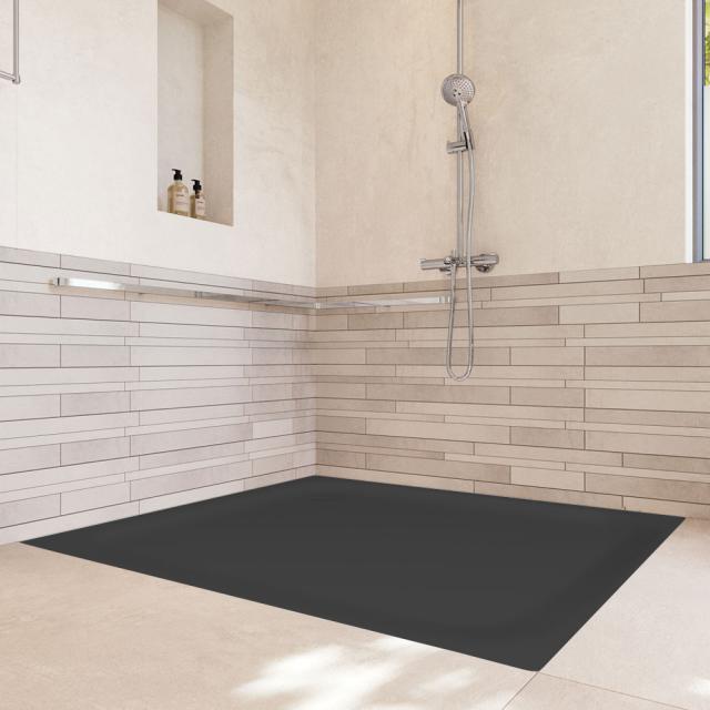 Kaldewei SuperPlan square/rectangular shower tray matt black