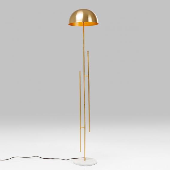 Kare Design Solo Brass Floor Lamp, Brass Floor Lamp