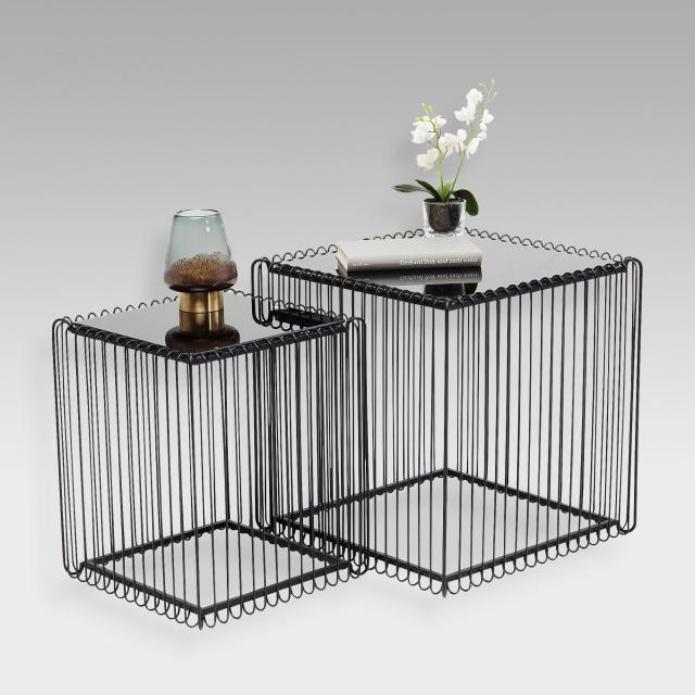 KARE Design Wire set of 2 side tables