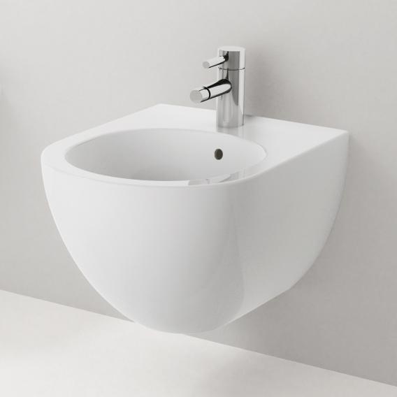 Geberit Acanto wall-mounted bidet white, with KeraTect