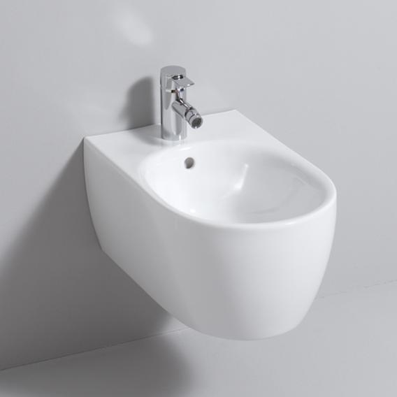 Geberit iCon wall-mounted bidet, L: 54 W: 35.5 cm white, with KeraTect