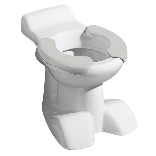 Geberit Bambini floorstanding washdown toilet with seat pads white/grey