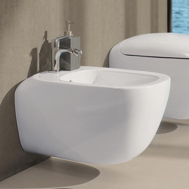 Geberit Citterio wall-mounted bidet white, with KeraTect