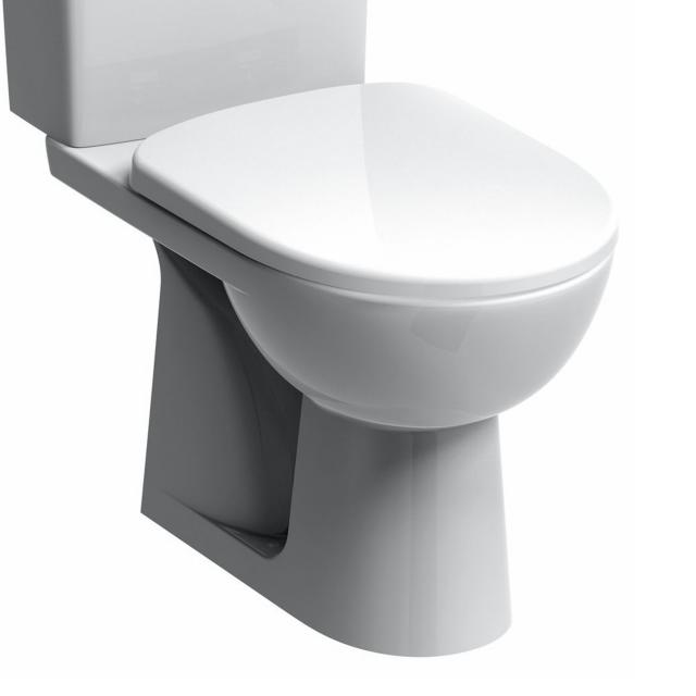 Geberit Renova floorstanding close-coupled washdown toilet white, with KeraTect, vertical outlet