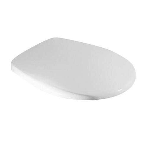 Geberit Renova toilet seat white, stainless steel hinges