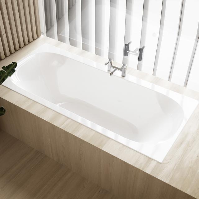Geberit Soana Duo rectangular bath, built-in