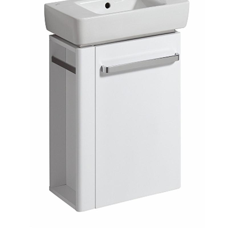 Geberit Renova Compact Meuble sous-lave-mains avec 1 porte et porte-serviettes, 862250000
